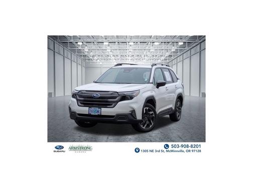 Crystal White Pearl 2026 Subaru Forester Limited