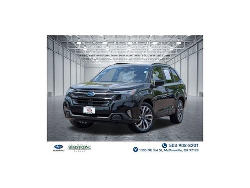 Crystal Black Silica 2025 Subaru Forester Touring