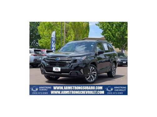 Crystal Black Silica 2025 Subaru Forester Touring
