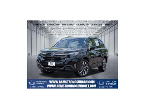 Crystal Black Silica 2025 Subaru Forester Touring