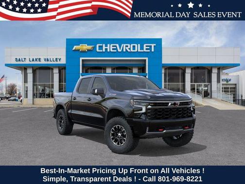 Black 2026 Chevrolet Silverado 1500 ZR2