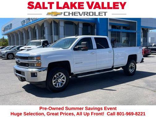 Summit White 2017 Chevrolet Silverado 3500 LT