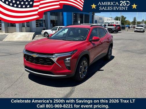 Apex Red 2026 Chevrolet Trax LT