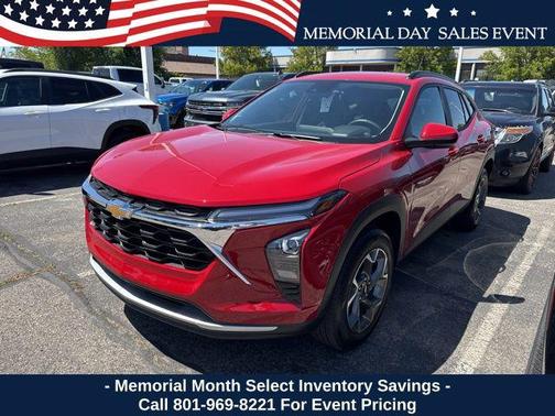 Apex Red 2026 Chevrolet Trax LT