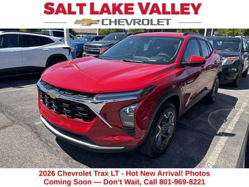 Apex Red 2026 Chevrolet Trax LT