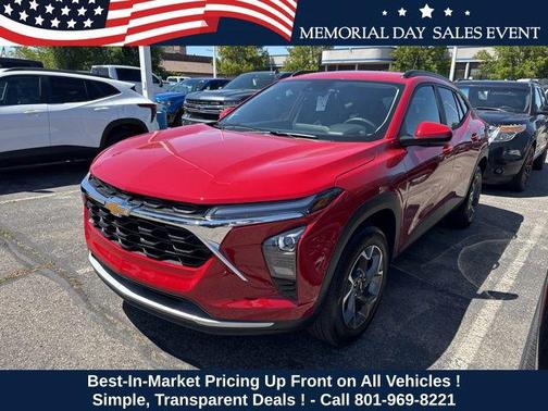 Apex Red 2026 Chevrolet Trax LT