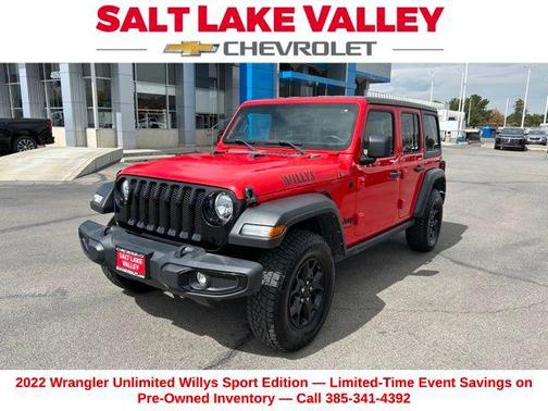 2022 Jeep Wrangler Unlimited Sport