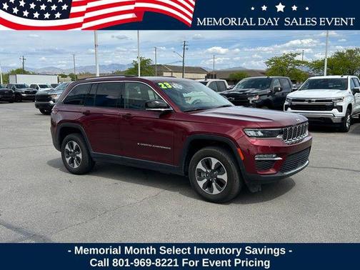 Velvet Red Pearlcoat 2023 Jeep Grand Cherokee 4xe Base