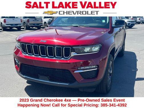 Velvet Red Pearlcoat 2023 Jeep Grand Cherokee 4xe Base