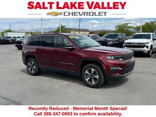 Velvet Red Pearlcoat 2023 Jeep Grand Cherokee 4xe Base