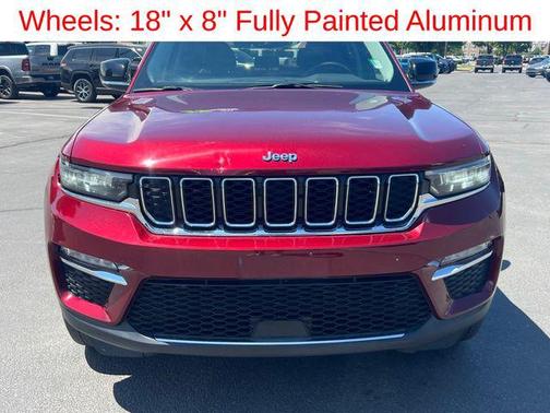 Velvet Red Pearlcoat 2023 Jeep Grand Cherokee 4xe Base