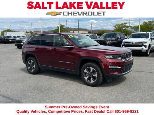 Velvet Red Pearlcoat 2023 Jeep Grand Cherokee 4xe Base
