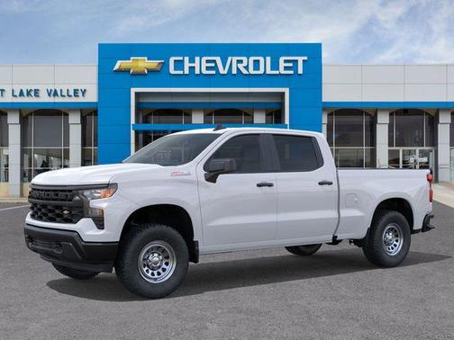 Summit White 2026 Chevrolet Silverado 1500 WT