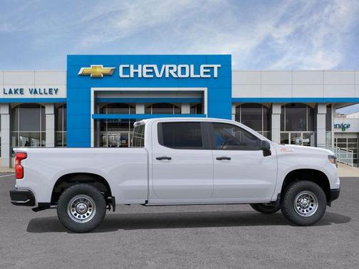 Summit White 2026 Chevrolet Silverado 1500 WT