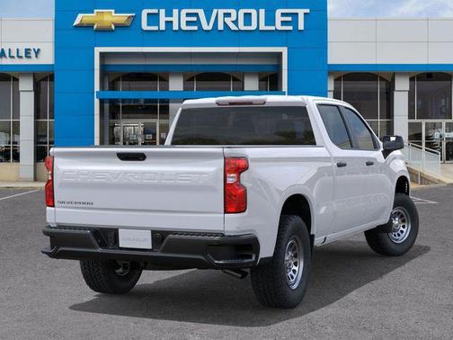Summit White 2026 Chevrolet Silverado 1500 WT