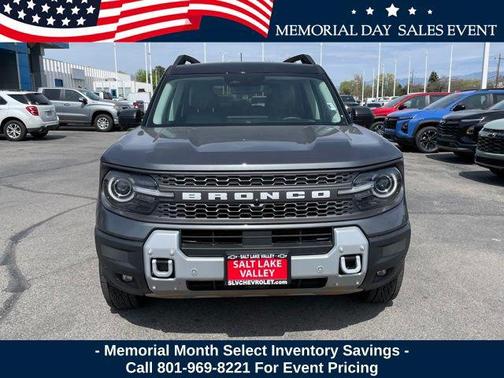 CARBONIZED GRAY METALLIC 2025 Ford Bronco Sport Badlands