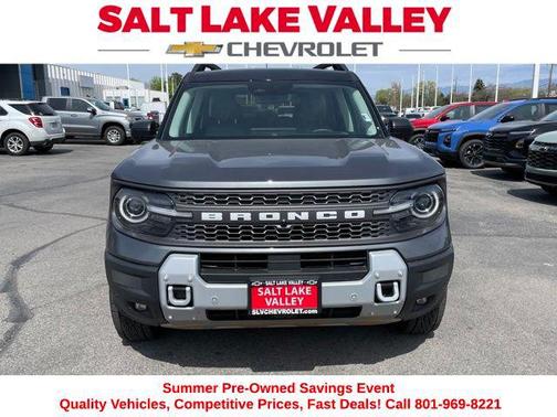 CARBONIZED GRAY METALLIC 2025 Ford Bronco Sport Badlands