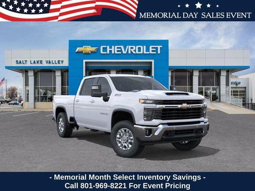 Summit White 2026 Chevrolet Silverado 3500 LT