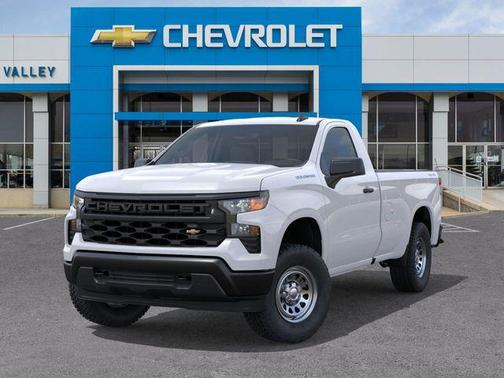 Summit White 2026 Chevrolet Silverado 1500 WT