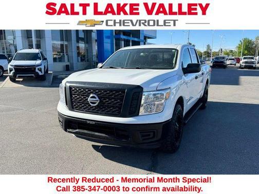 Glacier White 2017 Nissan Titan S