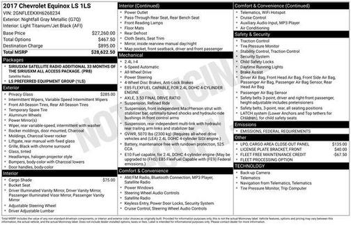 2017 Chevrolet Equinox LS