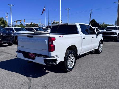 Summit White 2023 Chevrolet Silverado 1500 Custom