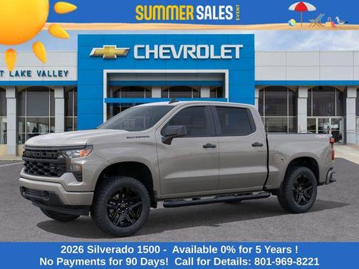 White Sands 2026 Chevrolet Silverado 1500 Custom