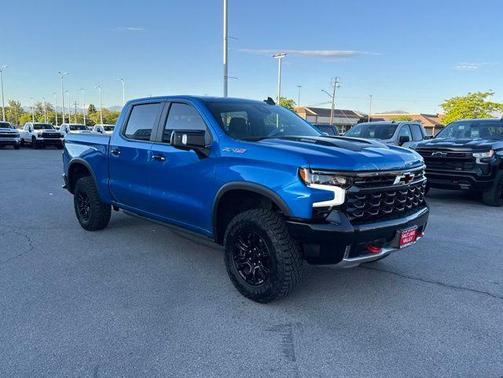 Glacier Blue Metallic 2024 Chevrolet Silverado 1500 ZR2
