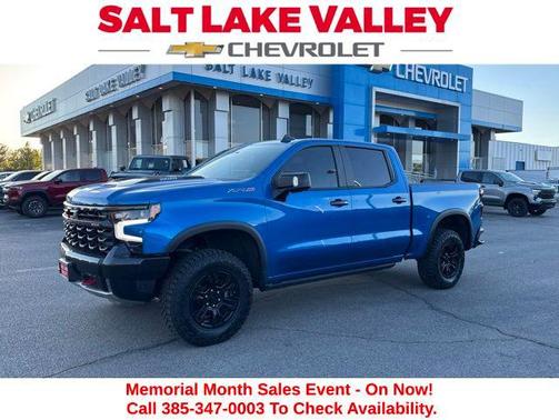 Glacier Blue Metallic 2024 Chevrolet Silverado 1500 ZR2