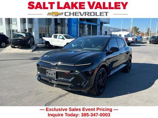 Black 2024 Chevrolet Equinox EV RS