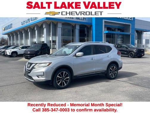 Brilliant Silver Metallic 2019 Nissan Rogue SL