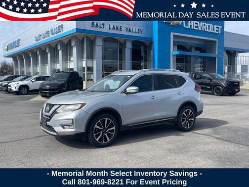 Brilliant Silver Metallic 2019 Nissan Rogue SL