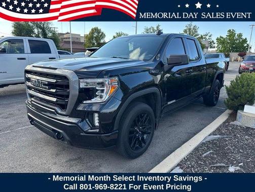 Onyx Black 2021 GMC Sierra 1500 Elevation