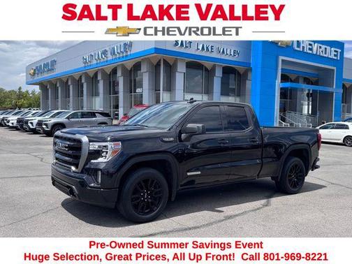Onyx Black 2021 GMC Sierra 1500 Elevation