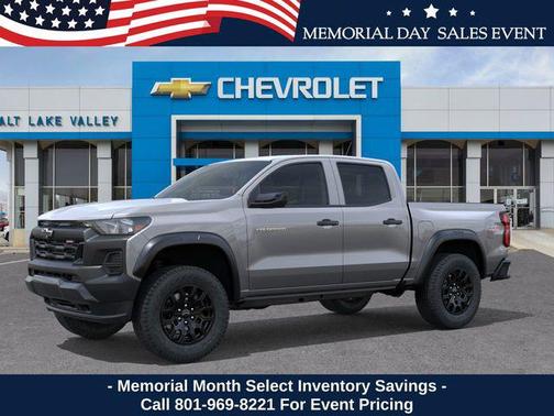 Sterling Gray Metallic 2026 Chevrolet Colorado Trail Boss