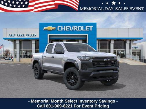 Sterling Gray Metallic 2026 Chevrolet Colorado Trail Boss