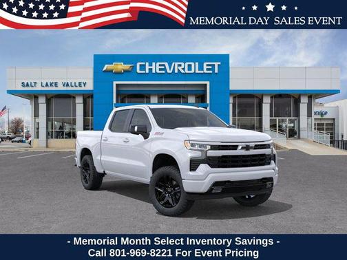 Summit White 2026 Chevrolet Silverado 1500 RST