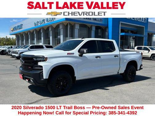 Summit White 2020 Chevrolet Silverado 1500 LT Trail Boss