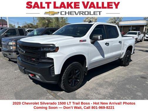Summit White 2020 Chevrolet Silverado 1500 LT Trail Boss