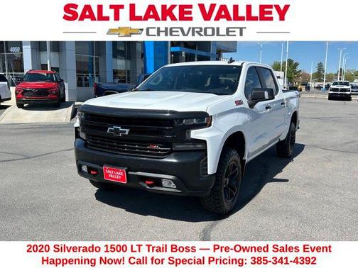 Summit White 2020 Chevrolet Silverado 1500 LT Trail Boss