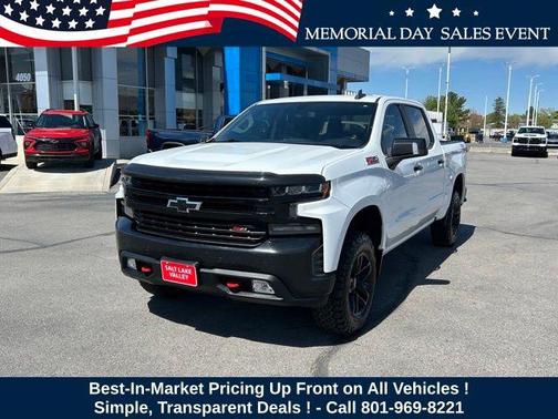 Summit White 2020 Chevrolet Silverado 1500 LT Trail Boss