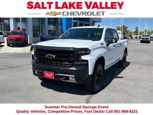 Summit White 2020 Chevrolet Silverado 1500 LT Trail Boss