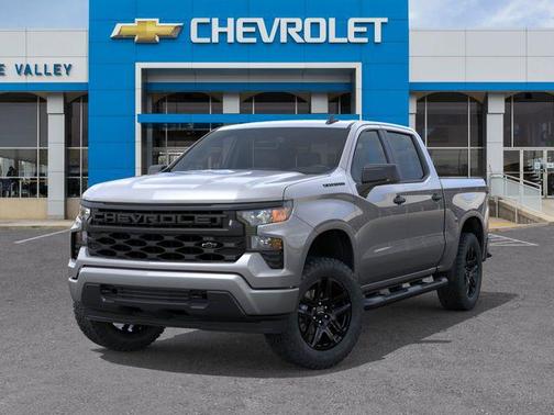 Sterling Gray Metallic 2026 Chevrolet Silverado 1500 Custom