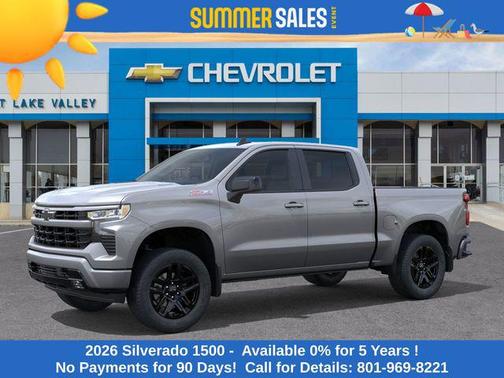 Sterling Gray Metallic 2026 Chevrolet Silverado 1500 RST