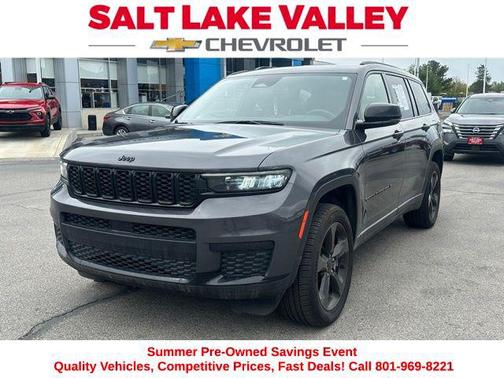 Baltic Gray Metallic Clearcoat 2023 Jeep Grand Cherokee L Altitude