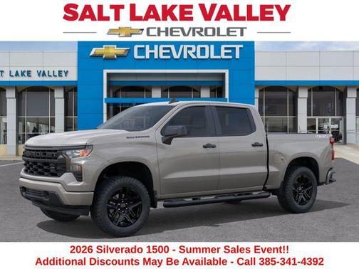 White Sands 2026 Chevrolet Silverado 1500 Custom