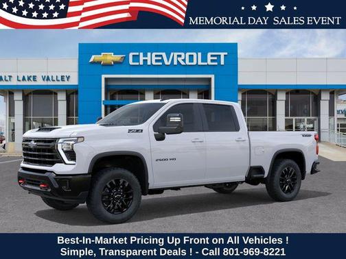 Summit White 2026 Chevrolet Silverado 2500 LT