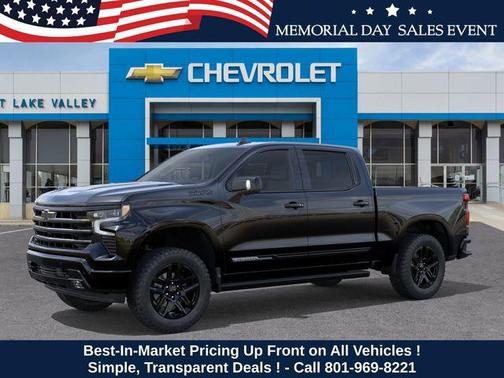 Black 2026 Chevrolet Silverado 1500 High Country