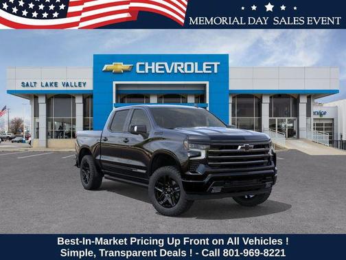 Black 2026 Chevrolet Silverado 1500 High Country