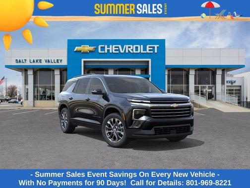Mosaic Black Metallic 2026 Chevrolet Traverse LT